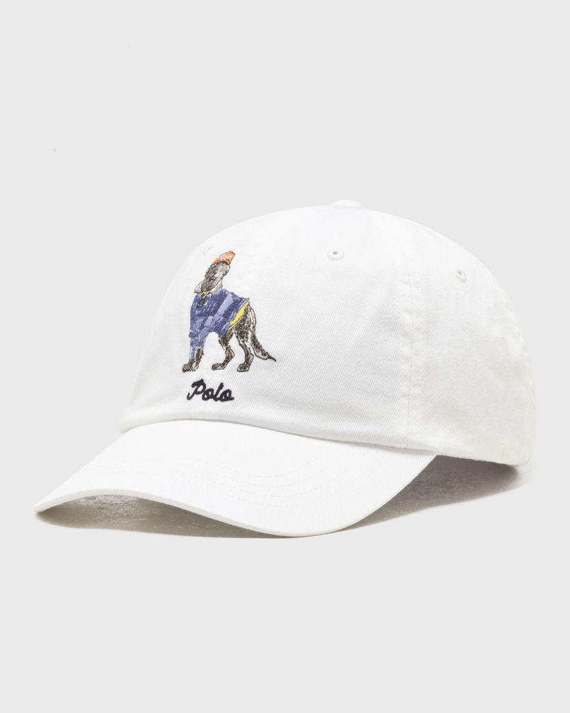Кепка Polo by Ralph Lauren Polo Dog Dad Hat білий | 710981743001
