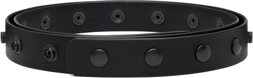 Ремені Rick Owens Rick Owens Concordians Snap Belt чорний | RA02E0782 LGEBH
