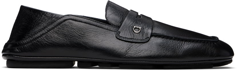 Догляд за взуттям FERRAGAMO Ferragamo Calfskin Loafers чорний | 778873