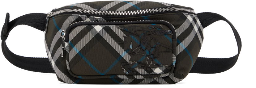 Поясна сумка Burberry Burberry Small Check Belt Bag чорний | 8106715