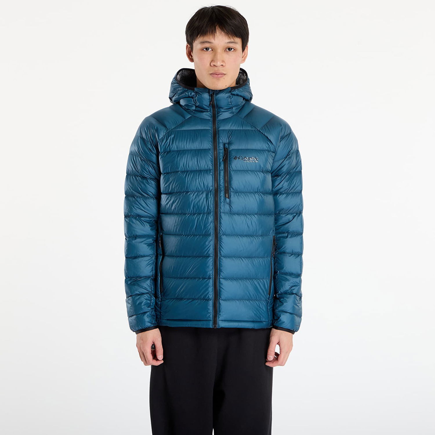 Пуховик Columbia Arctic Crest™ Down Hooded Jacket Бірюзовий | 2088774429, 0