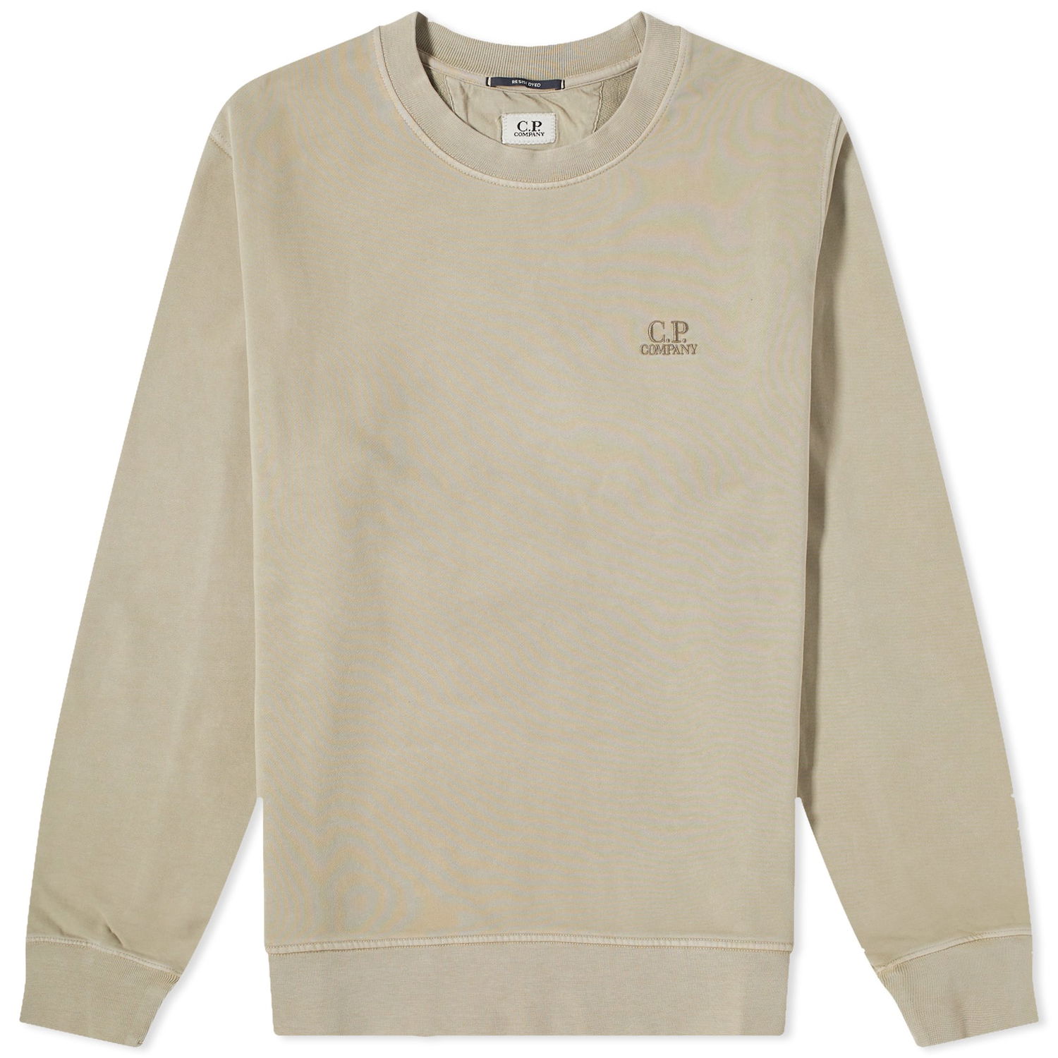 Cветр C.P. Company Diagonal Fleece Crewneck бежевий | 15CMSS008B-006372R-335, 0