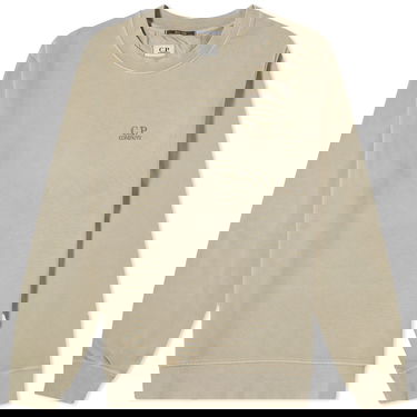 Cветр C.P. Company Diagonal Fleece Crewneck бежевий | 15CMSS008B-006372R-335, 0