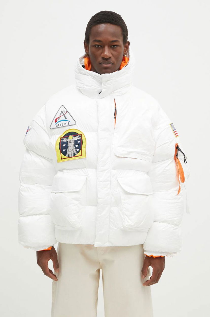 Пуховик Alpha Industries NASA Artemis Puffer Jacket білий | 148136