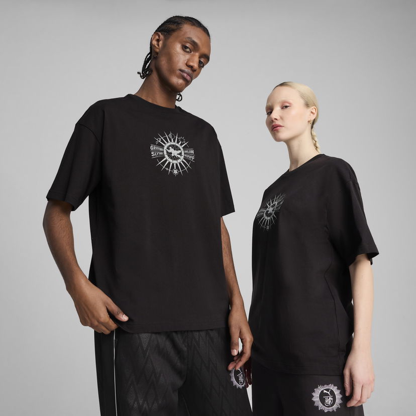 Футболка Puma PUMA x HARRY POTTER Oversized Graphic Tee чорний | 630092_01