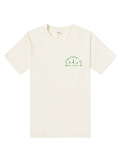 Футболка Sporty & Rich Fitness Group Tee бежевий | TS471CR