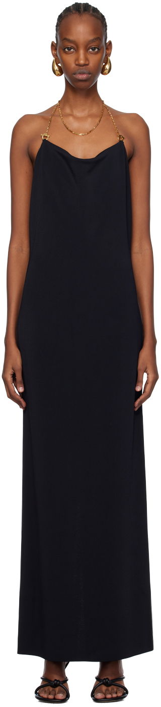 плаття Bottega Veneta Chain Midi Dress чорний | 776145 V3O30
