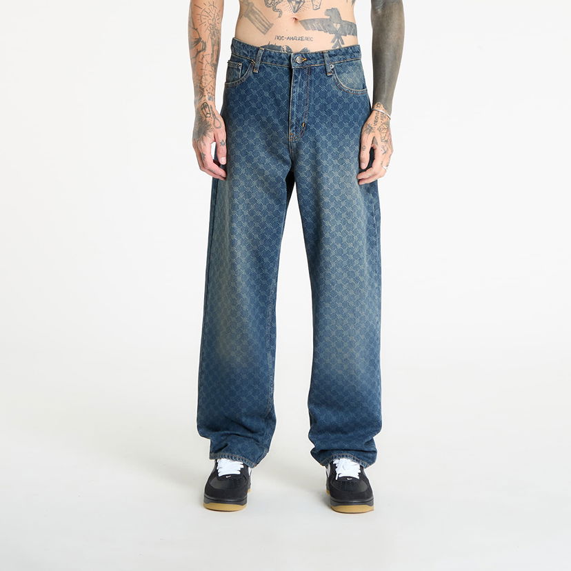 Джинси DAILY PAPER Daily Paper Amba Monogram Jeans Синій | 2411141