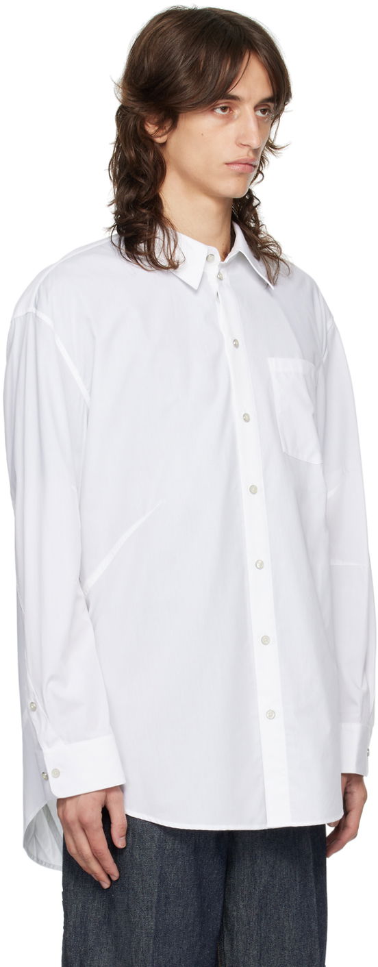 Сорочка Helmut Lang Helmut Lang Apex Oversized Shirt білий | O06HM599, 1