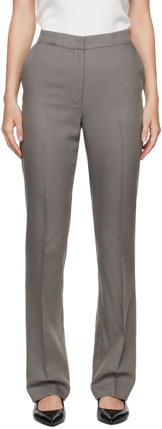 Штани Loulou de Saison Loulou de Saison Kallisto Trousers Сірий | KALLISTO