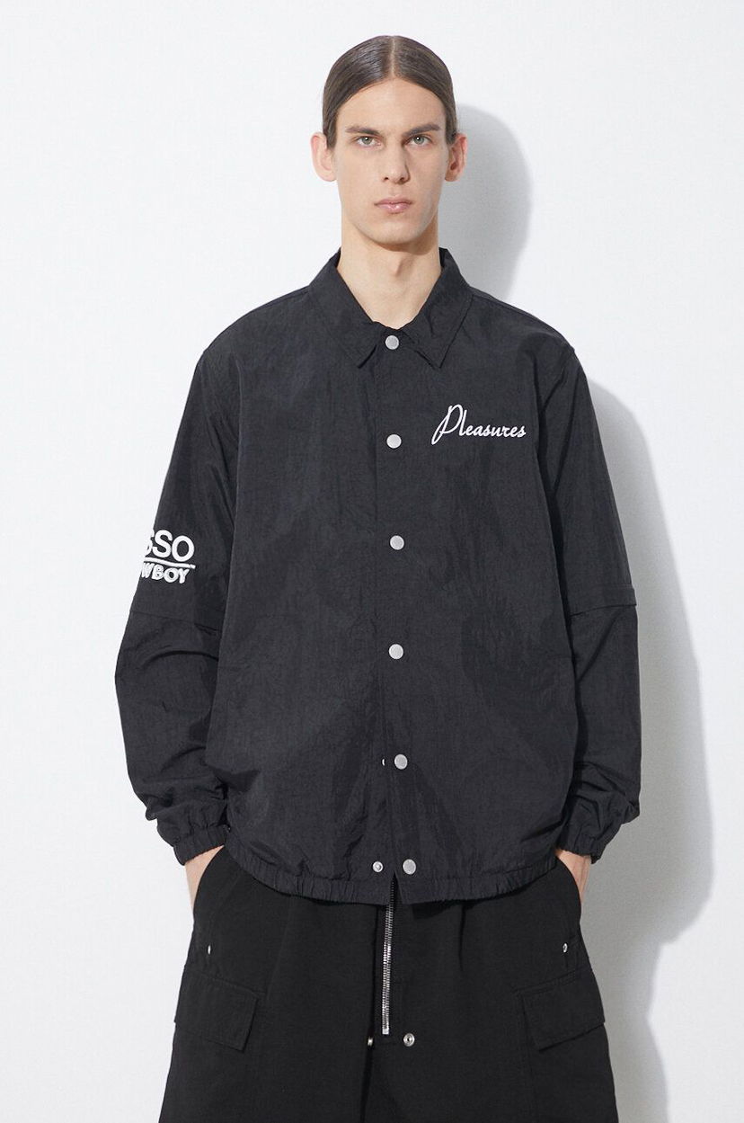 Вітровка Pleasures Gypsy Coach Jacket чорний | P24SP009.BLACK