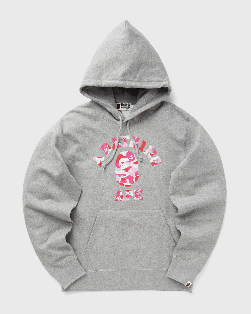 Світшоти BAPE ABC CAMO COLLEGE PULLOVER HOODIE Сірий | 001PPK801006MGRA