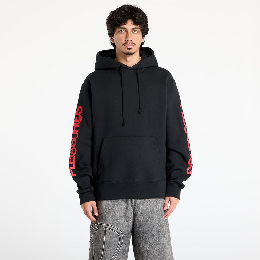 Світшоти Pleasures PLEASURES Fanzine Hoodie чорний | P25SU075 BLACK