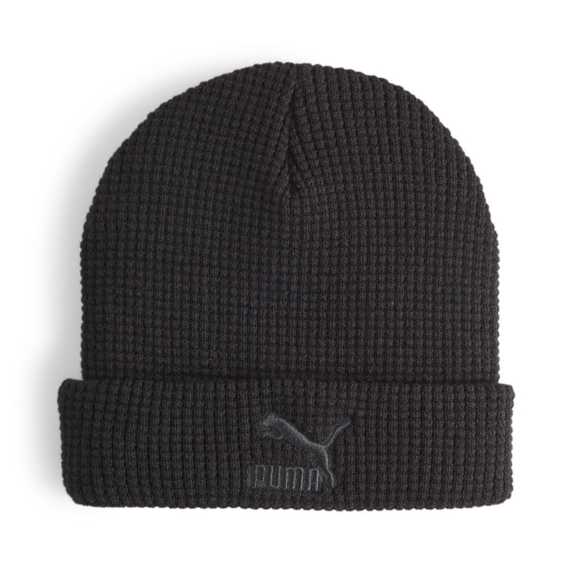 Шапка Puma Classics Mid Fit Beanie OSFA чорний | 025677-01