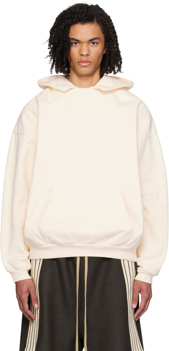 Світшоти Fear of God Off-White Patch Hoodie білий | FG850-060FLC
