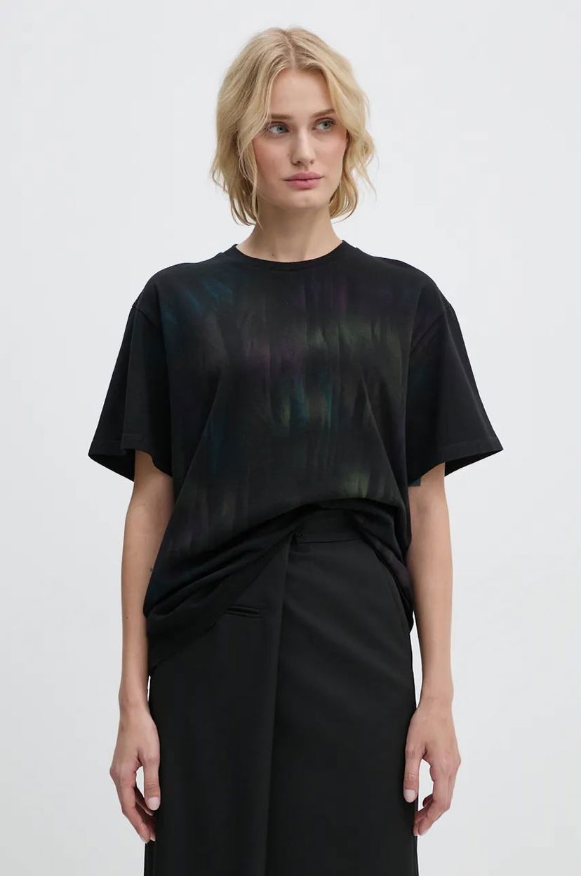 Футболка Maison Margiela T-Shirt With Print чорний | S62GD0193.S23962