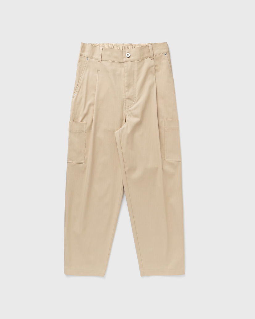 Штани карго Drôle de Monsieur Drôle de Monsieur Le Pantalon Cropped Twill Casual Pants XL бежевий | F-BP155-CO206-BG