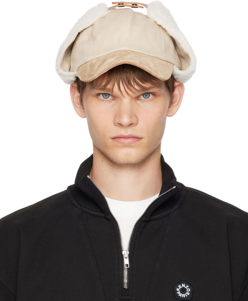 Кепка KENZO Kenzo Paris Hunting Cap бежевий | FF68AC821B08