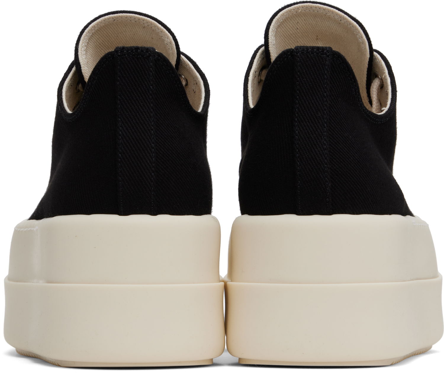 Кросівки та взуття Rick Owens Rick Owens DRKSHDW Hollywood Double Bumper Low чорний | DS01E3832 DO, 1