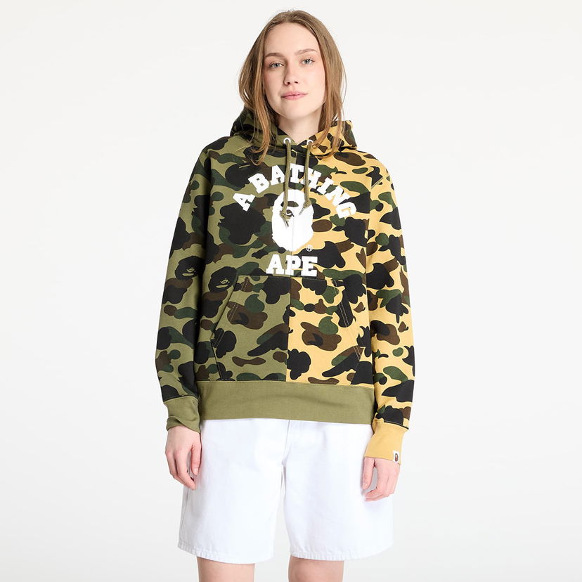 Світшоти BAPE A BATHING APE 1st Camo Separate Pullover Hoodie Різнокольоровий | 001PPL301007MMUL