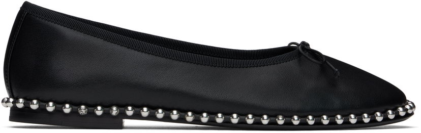 Догляд за взуттям Alexander Wang Alexander Wang Lina Ballchain Ballerina Flats чорний | 30125F047