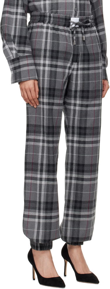 Спортивні штани The Attico Attico Plaid Drawstring Jogger Pants Сірий | 250WCP00257 CCC050AA, 1