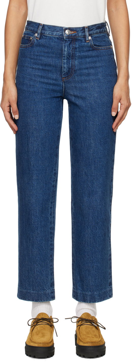 Джинси A.P.C. A.P.C. New Sailor Jeans Синій | COHTD-F09131