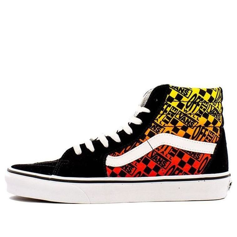 Кросівки та взуття Vans SK8-HI Logo Flame Різнокольоровий | VN0A4U3C2N5