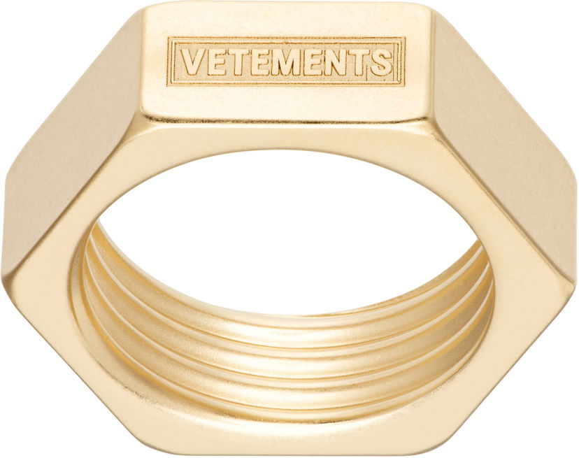 Кільце VETEMENTS Vetements Screwnut Ring Металік | UH76RI200G