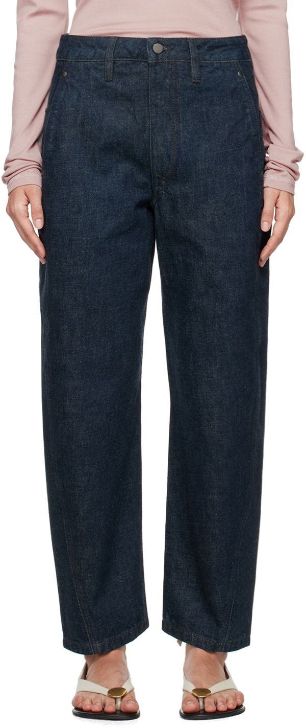 Джинси LEMAIRE Lemaire Twisted Jeans Синій | PA1051 LD068