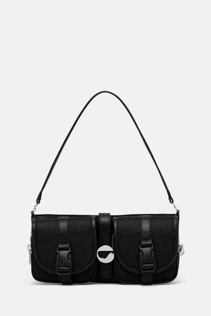 Сумочка Coperni Coperni Cargo Baguette Bag чорний | COPBA114F3047