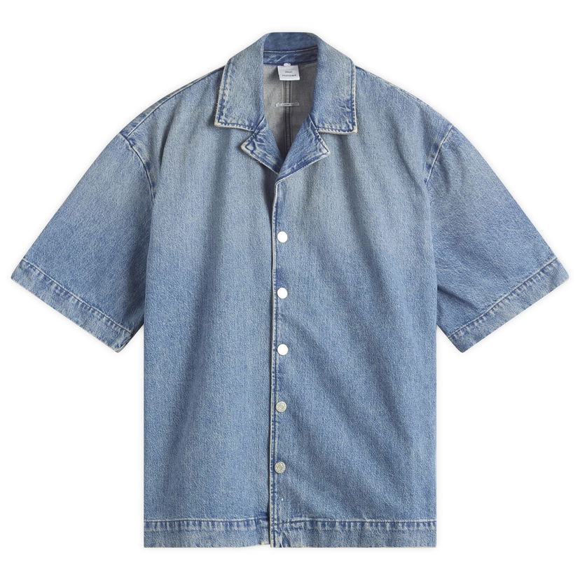 Сорочка Won Hundred Won Hundred Desmond Denim Vacation Shirt, Size Small Синій | 3776-15028