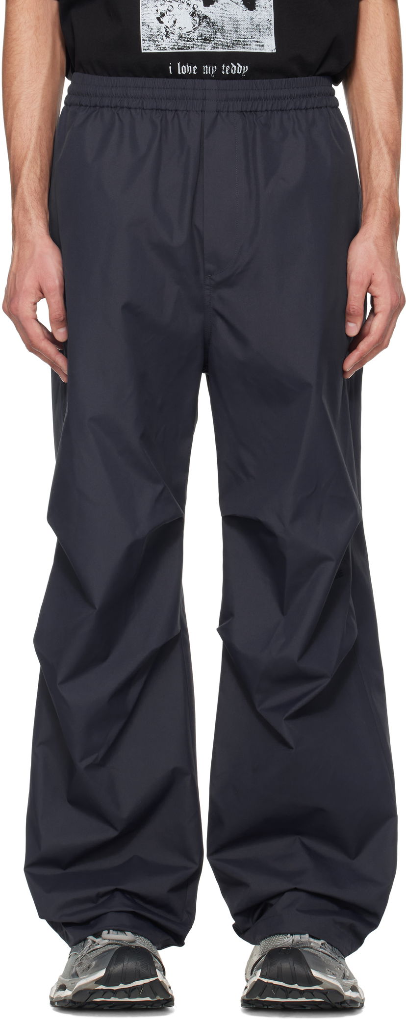 Спортивні штани We11done We11done Banding Track Pants темно-синій | WD-PT1-25-243-U-NV