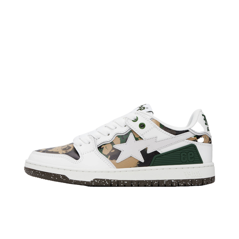 Кросівки та взуття BAPE BAPE SK8 STA #2 M1 білий | 001FWL301314M