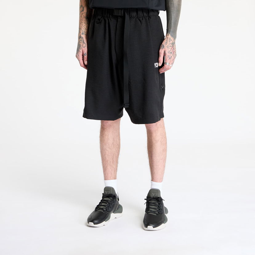Шорти Y-3 Sport Uniform 3-Stripes Shorts чорний | JN7038
