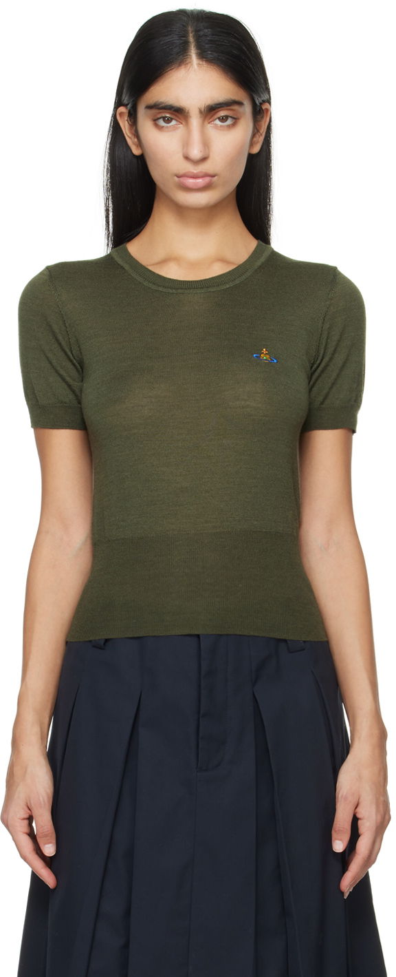 Cветр Vivienne Westwood Bea Sweater Зелений | 1803002Q-Y001A