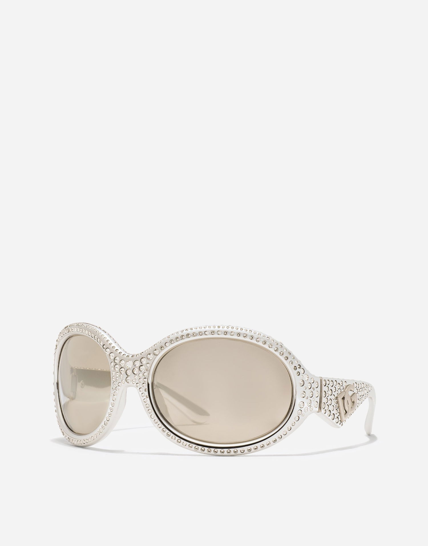 Сонцезахисні окуляри Dolce & Gabbana Dolce & Gabbana Crystal Sunglasses Collection Onesize білий | VG6201VN96G9V000, 1