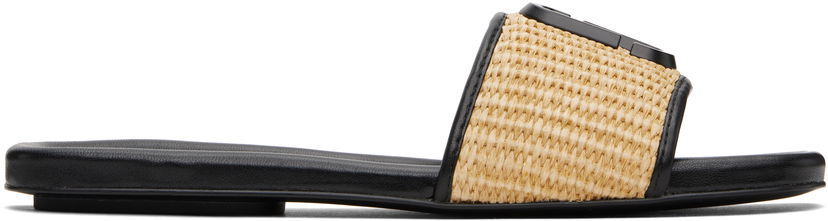 Аксесуари Marc Jacobs Marc Jacobs 'The J Marc Woven' Sandals чорний | 2P3FSA006F05