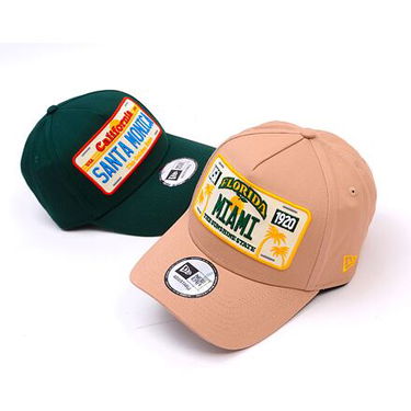 Кепка New Era New Era 9FORTY A-Frame License Plate Adjustable Cap Рожевий | 60595462, 3