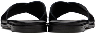Аксесуари Aeyde Aeyde Sonia Leather Crisscross Slide Sandals чорний | A11-FS-BRNS08FL62-SS24-800-001, 1