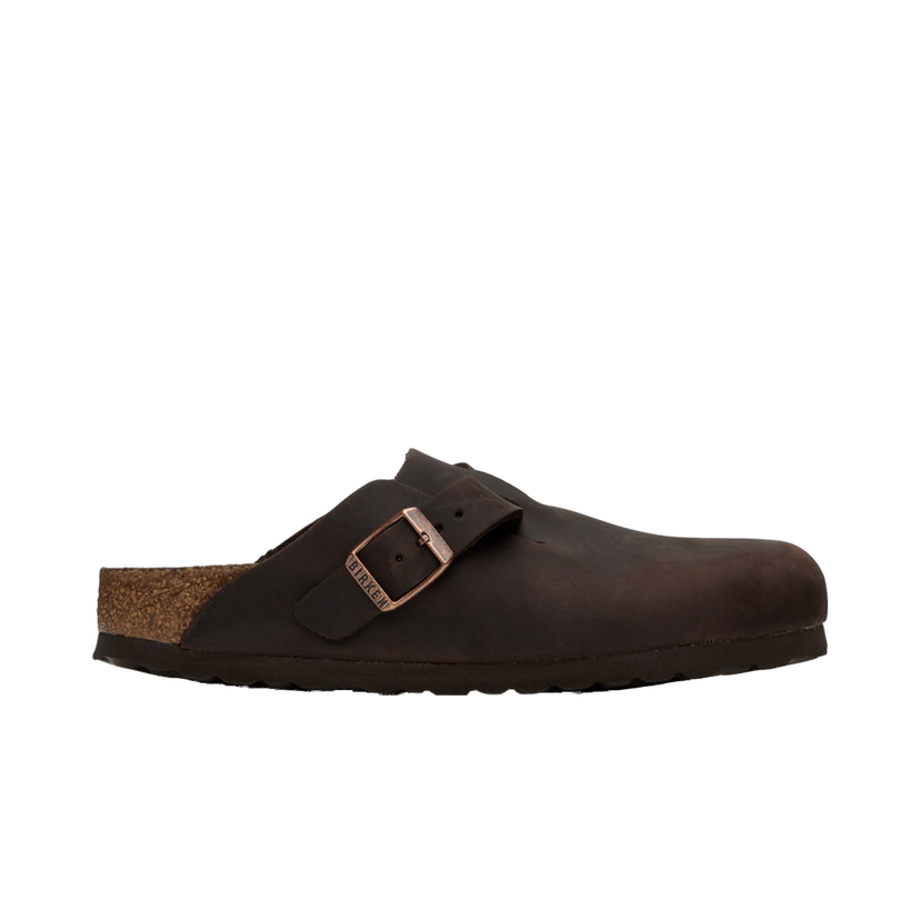 Кросівки та взуття Birkenstock Brown Narrow Boston Soft Footbed Loafers Коричневий | 159713
