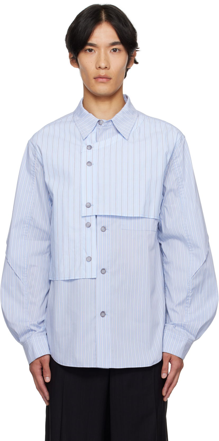 Сорочка Andersson Bell Andersson Bell Layered Stripe Shirt Синій | atb1338m