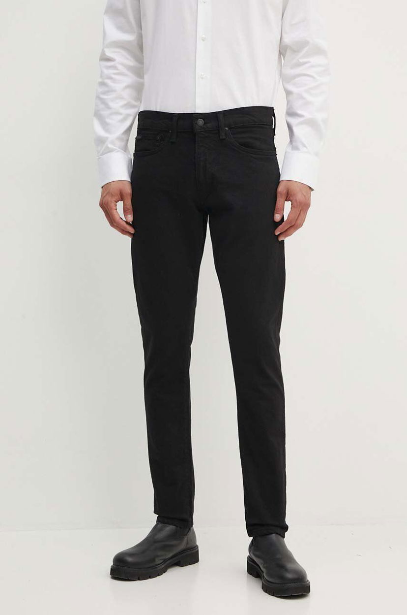 Джинси Polo by Ralph Lauren Slim-Fit Black Jeans чорний | 710956083