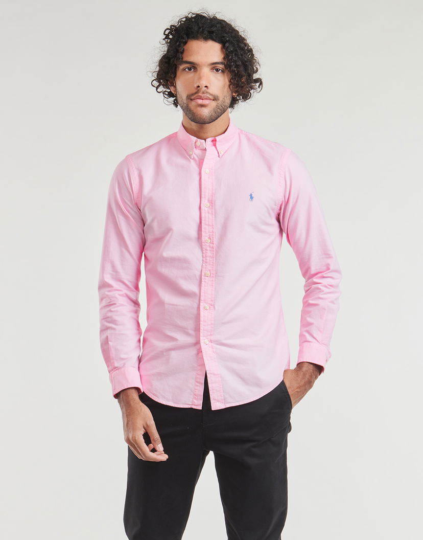 Сорочка Polo by Ralph Lauren Long Sleeve Shirt Рожевий | 710804257027