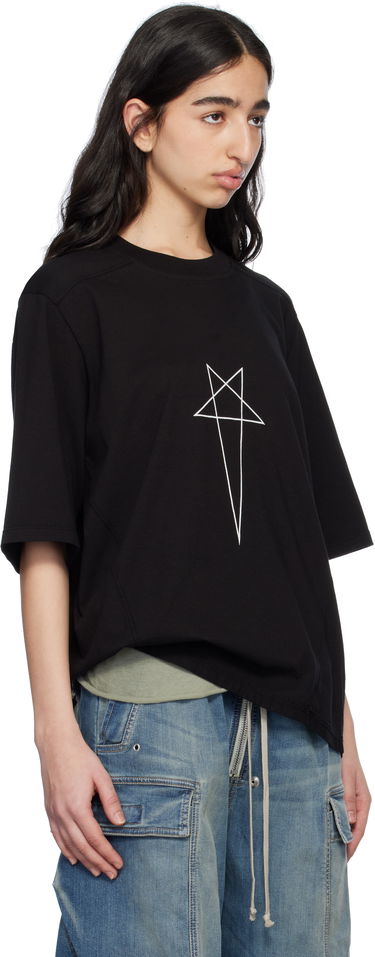 Футболка Rick Owens Rick Owens DRKSHDW Hollywood Walrus T-Shirt білий | DS01E3201 RNEP3, 4
