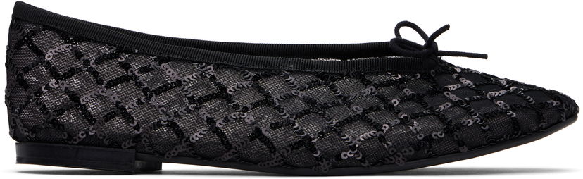 Догляд за взуттям Repetto Repetto Lilouh Rubber Sole Ballerina Flats чорний | V4096RESEQ