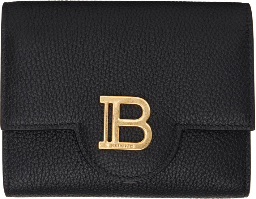 Гаманець Balmain Balmain B-Buzz Trifold Wallet чорний | EM1NK075LPOS