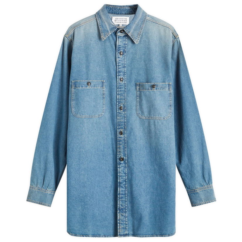Сорочка Maison Margiela Denim Work Shirt Синій | S50DT0042-S30815-966