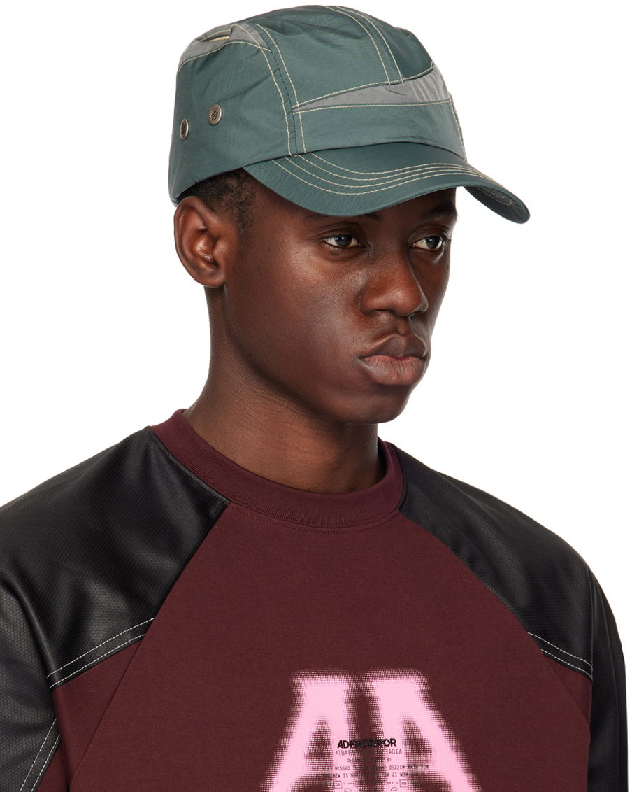 Кепка ADER ERROR Contrast Stitch Baseball Cap Зелений | BN01SSHW0202GR, 1
