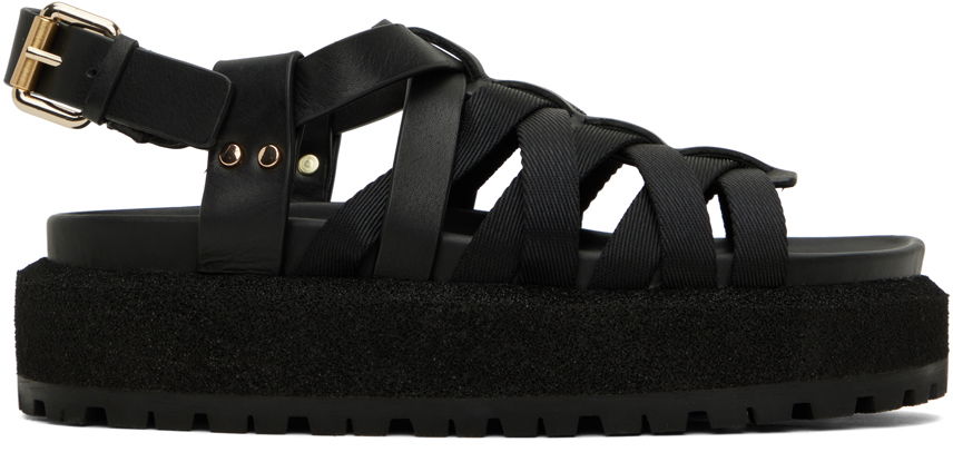 плаття rag & bone rag & bone Park Platform Sandals чорний | WFF23SF0083H8, 0